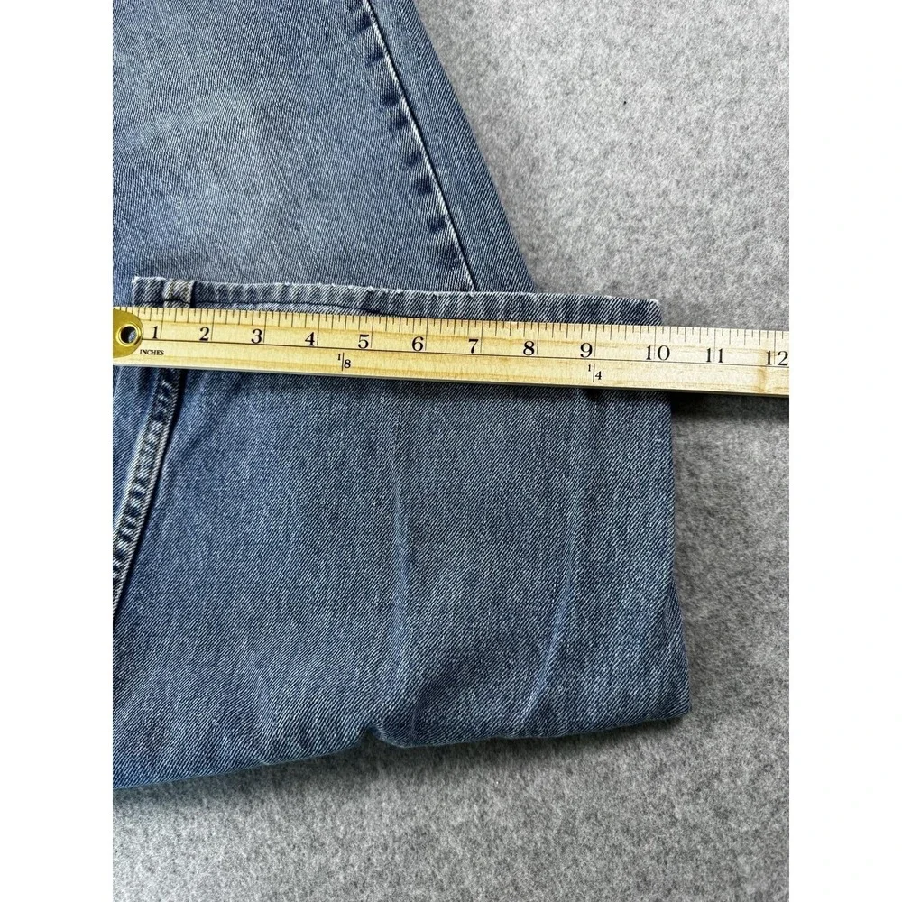 Levi's 550 Jeans Mens 50x30 Blue Relaxed Tapered Fit Light Wash Denim Casual